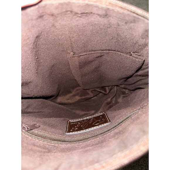 Relic Brown Faux Leather Crossbody Bag  Adjustable Strap & Multiple Compartments - Picture 7 of 13